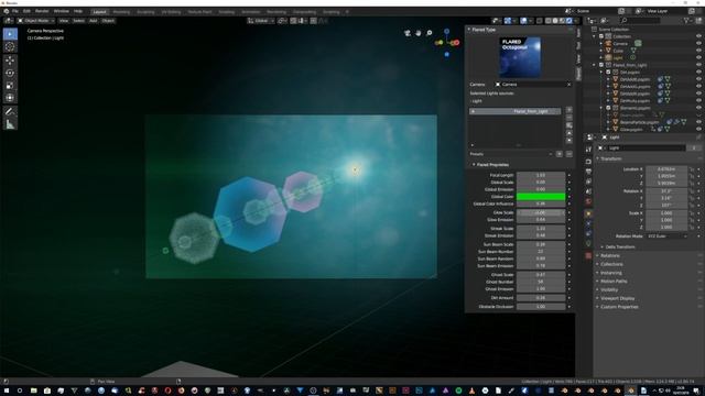 Flared Tutorial - Octagonal Flare смотреть онлайн