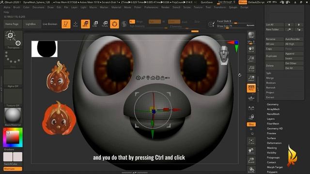 Selecting Polygroups in ZBrush in 30 Seconds смотреть онлайн