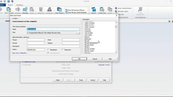 How to Translate Document with MemoQ