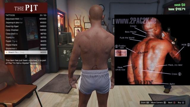 TUPAC SHAKUR Outfit Tutorial - GTA Online