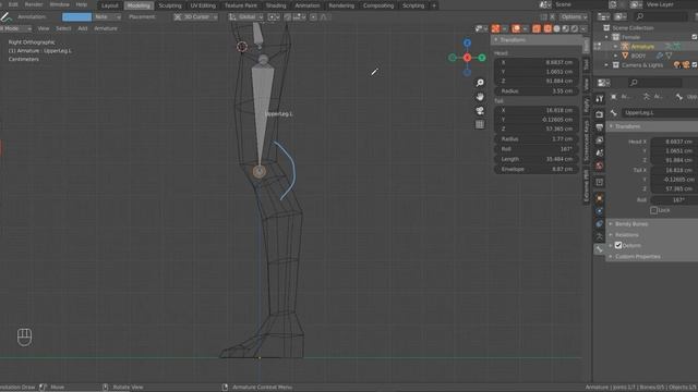 [Blender] Create Body Armature From Scratch Part 1 смотреть онлайн