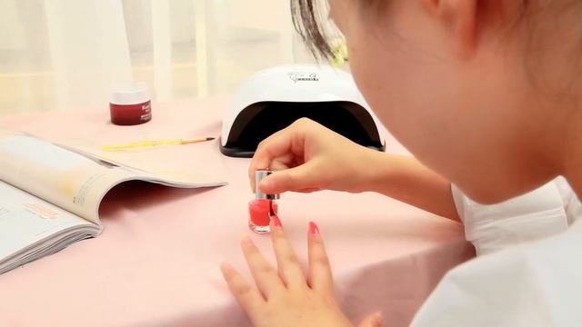 GUSTALA Nail Dryer Gel Polish Smart Curing Lamp смотреть онлайн