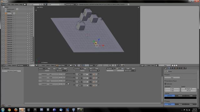 Blender Game Engine Basics Tutorial смотреть онлайн