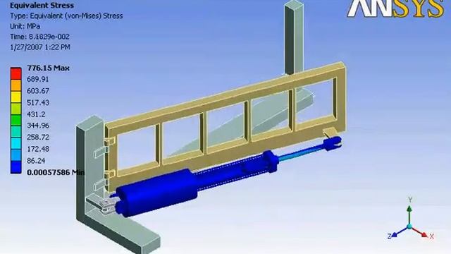 Flexible Dynamic Analysis 1 - ANSYS Results смотреть онлайн
