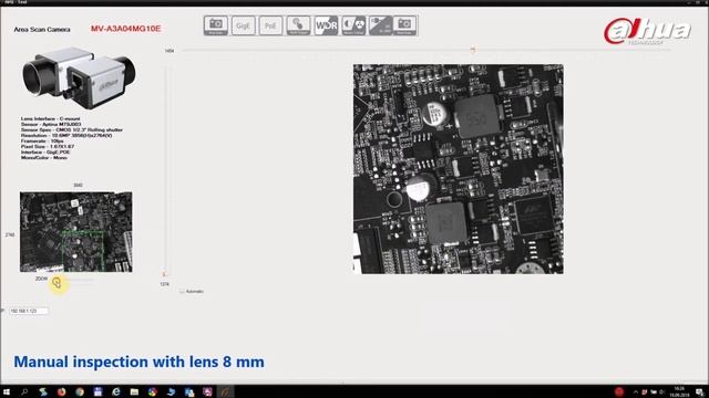 Machine Vision Application - High resolution inspection - Dahua смотреть онлайн