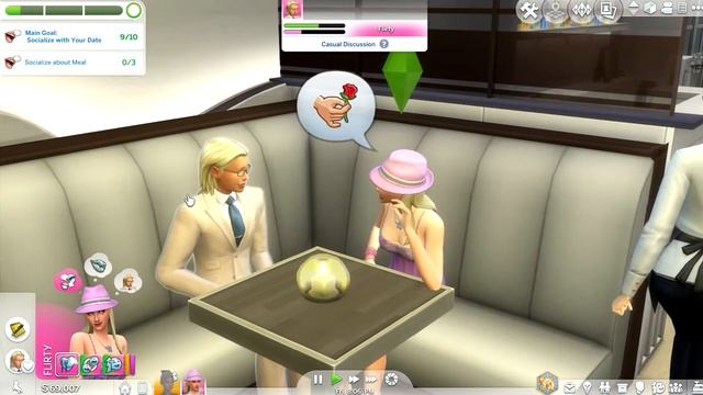 Sims 4 Disney Princess Challenge (Season4 P4) - DINNER DATE//ELOPED//MOVED IN...WOW!!! смотреть онлайн
