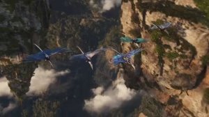 Полеты на Икранах. Фрагмент из фильма Аватар.