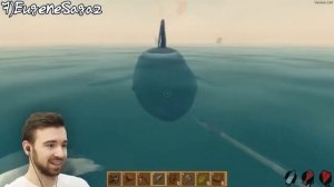 'Реакции Летсплейщиков' на Смертельное Нападение Акулы из Raft