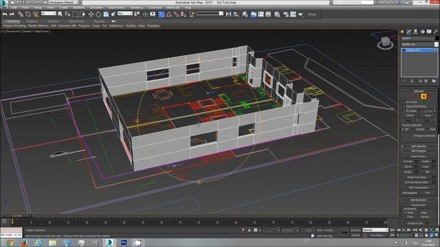 Exterior modeling in 3ds max- Part 2 смотреть онлайн