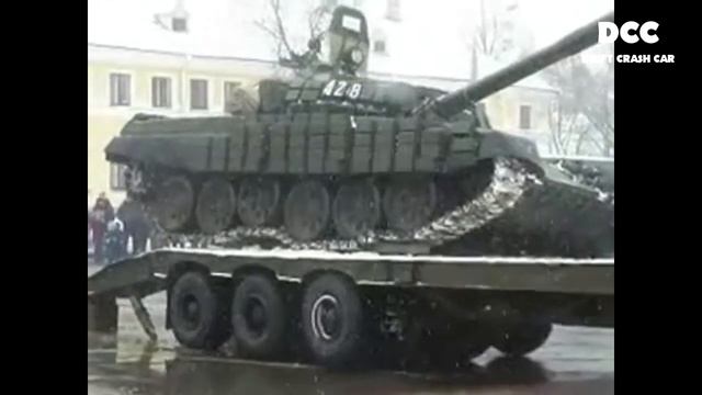 Неудачная погрузка танков на трал (жесть) - подборка [DriftCrashCar] смотреть онлайн