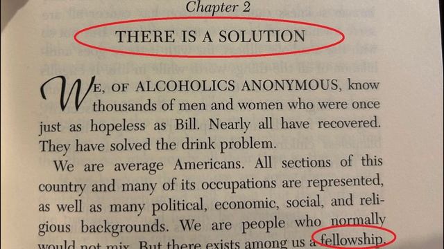 04 Есть решение Анонимные Алкоголики Выход есть