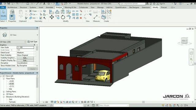 Pintura y texturas en acabados - Revit 2018 смотреть онлайн