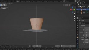 Делаем прозрачный стакан в блендер. Подробное обучение.