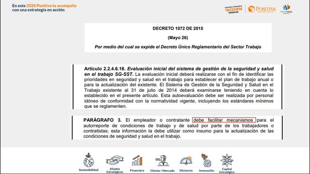 Lanzamiento de la matriz legal de seguridad y salud en el trabajo (sector transporte) смотреть онлайн