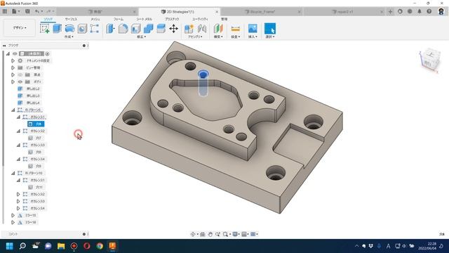 Fusion360で外部の3DCADファイルのインポートデータ検証と修復 смотреть онлайн