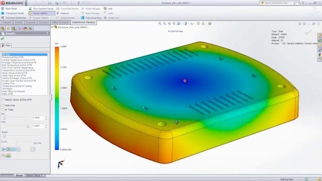 Introducción a SolidWorks Plastics смотреть онлайн