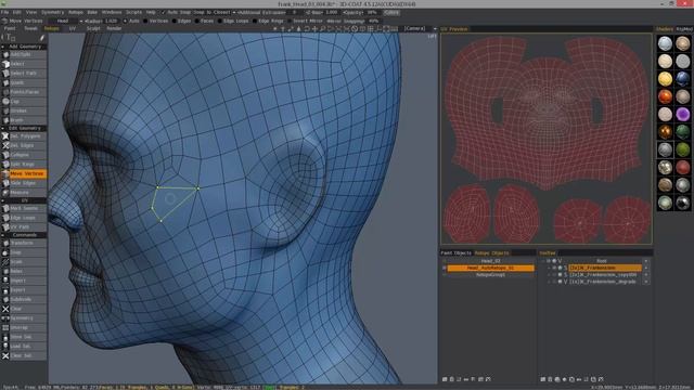 Welding Vertices in the Retopo Room with Move (Elements) Tool смотреть онлайн