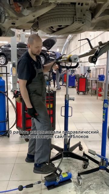 Замена сайлентблоков