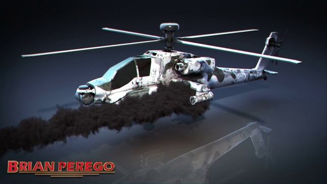 Ah-64 Apache 3D animation смотреть онлайн
