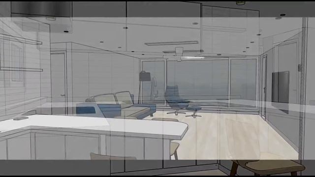 남양주 다산 남양아이 아파트 32평 인테리어 스케치업 sketchup apartment interior home design смотреть онлайн