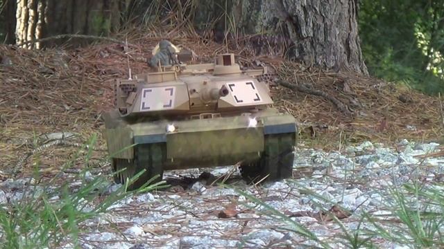 Heng Long M1A2 Abrams 1 16th Scale RC Main Battle Tank Fun Run Shots смотреть онлайн