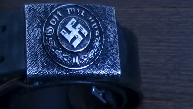 German Police WW2 Nazi Third Reich Belt and Buckle Military souvinier смотреть онлайн