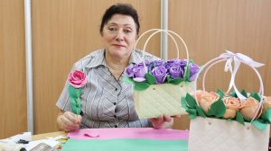 Мастер-класс «Роза из фоамирана»