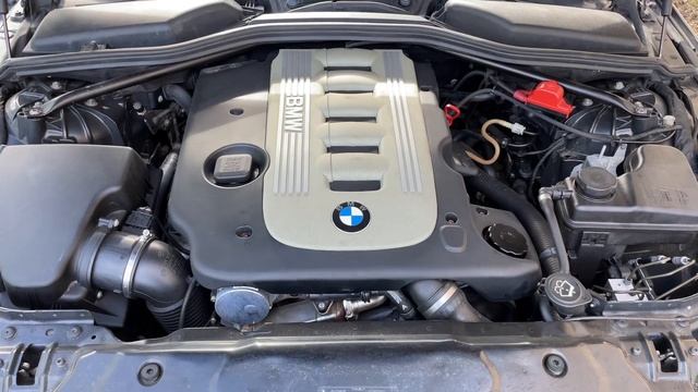 BMW E61 535d engine sound смотреть онлайн