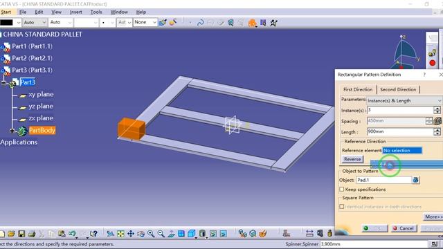Pallet Design In CATIA V5 || CHINA STANDARD PALLET || CATIA Modeling Tutorial смотреть онлайн