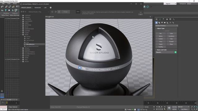 TOP 10 MATERIAL IN SIGERSHADERS XS Material Presets Studio v5 3 0 for 3ds Max 2020-2024 تجربه یک ما смотреть онлайн