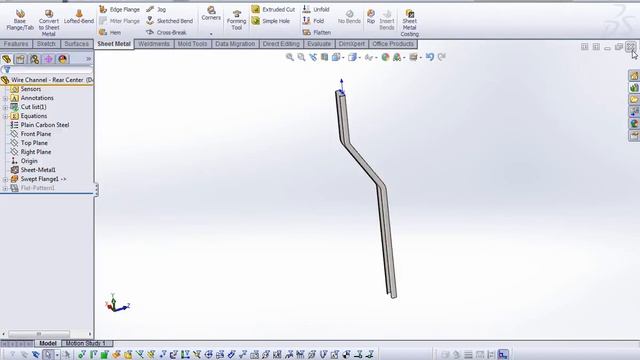 Video Archive: What's New in SOLIDWORKS 2012 - Sheet Metal & Weldments смотреть онлайн