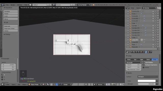Revolver 'King Cobra Target' Gun modelling in Blender 10 of 10 смотреть онлайн
