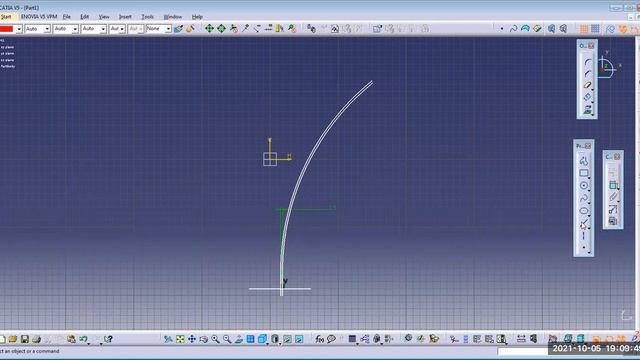 Learn and Practice CATIA, Create shape using revolve CATIA#CATIA V5, Material selection смотреть онлайн