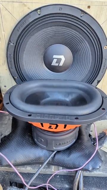 Мощный ход необычной модели сабвуфера в типоразмере 6х9 Phoenix Black Bass 69 #dlaudio #автозвук смотреть онлайн