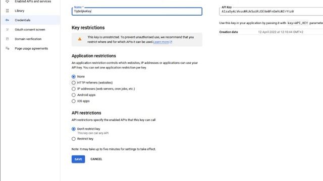 Tutorial: Google Maps API-Key Aanmaken смотреть онлайн