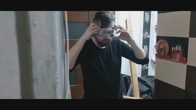 Ремонт: часть 2 
Установка двери.