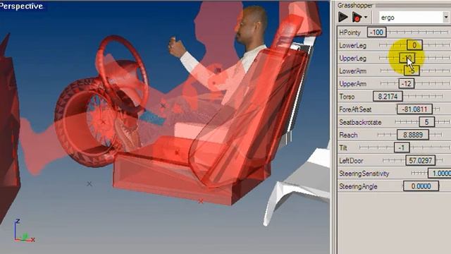 Ergonomics using Rhinoceros and Grasshopper смотреть онлайн