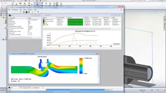 SolidWorks Simulation - Flow Analysis CFD смотреть онлайн