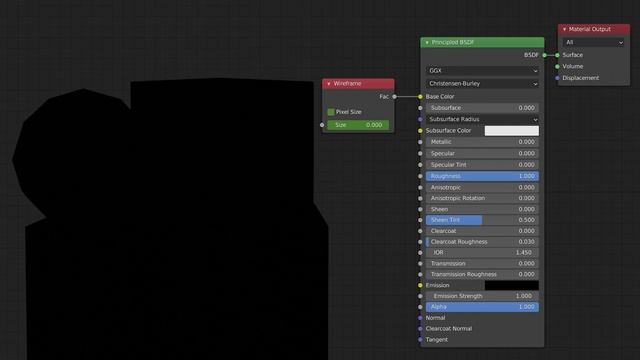 Blender Wireframe Node смотреть онлайн