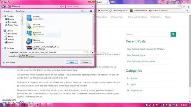 How To Download & Install MS Office 2007 In Any Window. WoW!!!!! смотреть онлайн