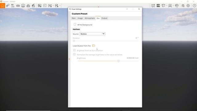 Enscape How To Add Background