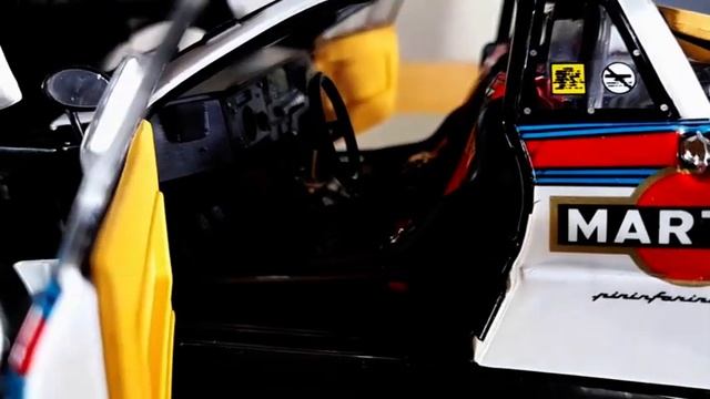 Kyosho - Lancia 037 Rally Montecarlo Night Version Winner 1983 1/18 смотреть онлайн
