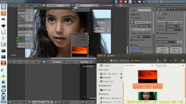 Chromakey [ green screen ] ( blender ) смотреть онлайн