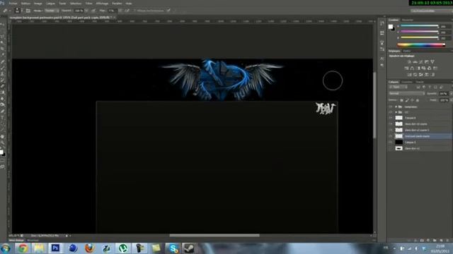 Speed Art #32 | GFX contest for Dare Dyn | Moonlight Design смотреть онлайн