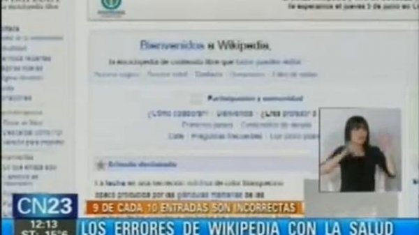 Los errores de Wikipedia con la Salud
