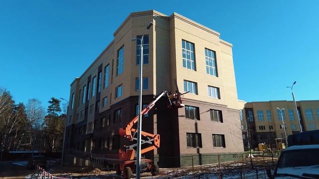 ЖК «Театральный парк» — съёмка с воздуха февраль 2025 смотреть онлайн