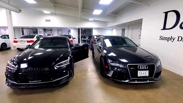 2018 Audi S5 vs 2018 Audi RS7 смотреть онлайн