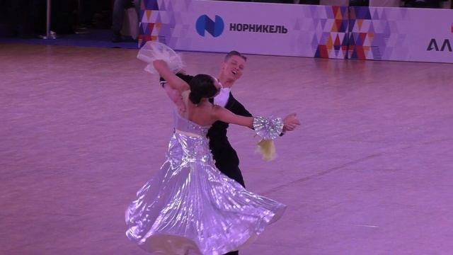 Yaroslav Kiselev - Sofia Philipchuk Walts Final Youth Ballroom смотреть онлайн