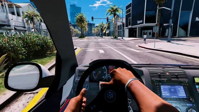 VW T6 Austrian Police 🔥 GTA V MOD 4K/60FPS GTX 1080Ti _REVIEW смотреть онлайн