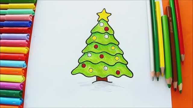 Как нарисовать Елку смотреть онлайн